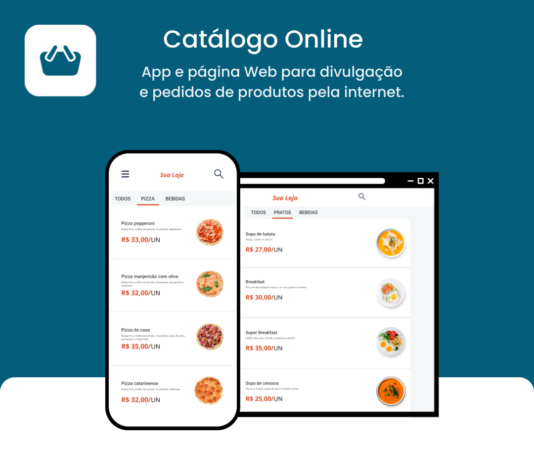 Ícone Catálogo Online