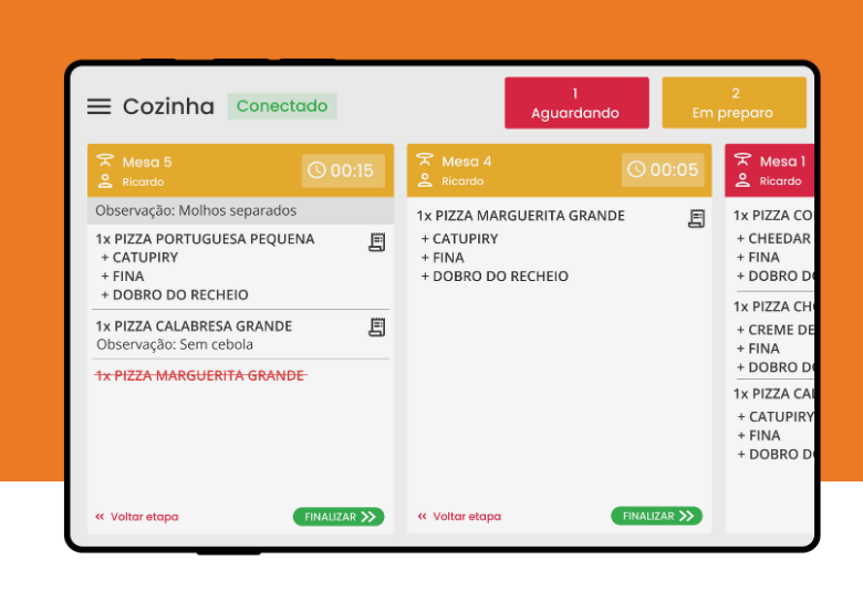 Ícone Monitor de Cozinha